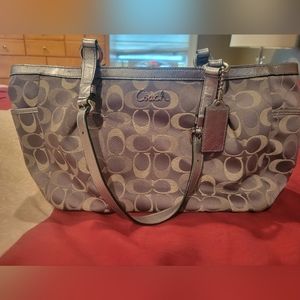 Coach Grey Purse